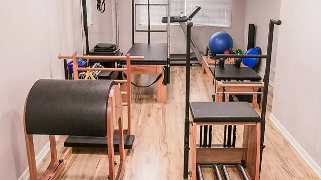 Sala de aparelhos de Pilates